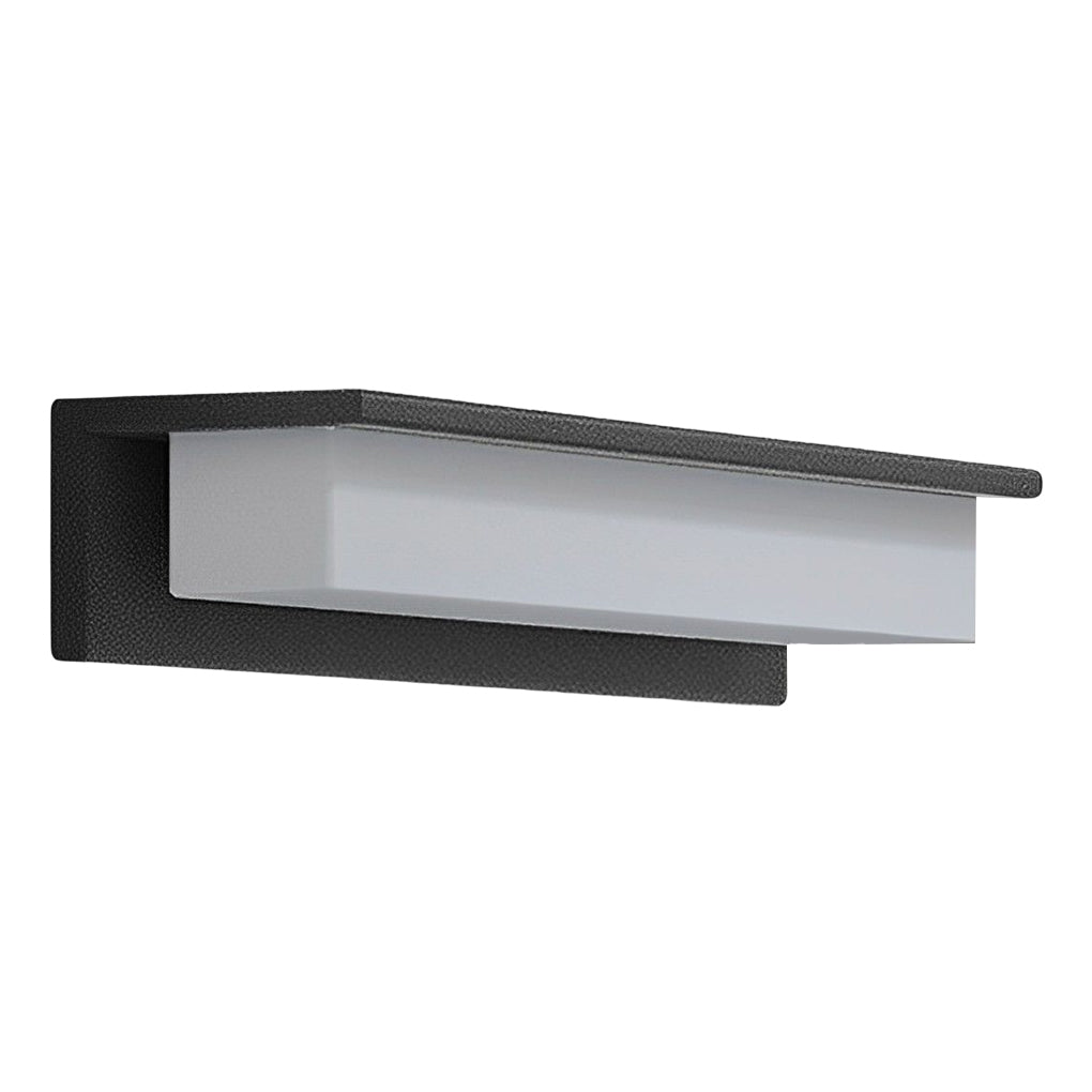 Minimalist Rectangular Waterproof LED Modern Solar Wall Lamp Exterior Lights - Lumpaz