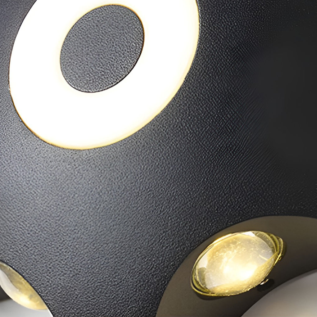 Flower Shaped LED Waterproof Nordic Wall Washer Lights Wall Sconces Lighting - Lumpaz