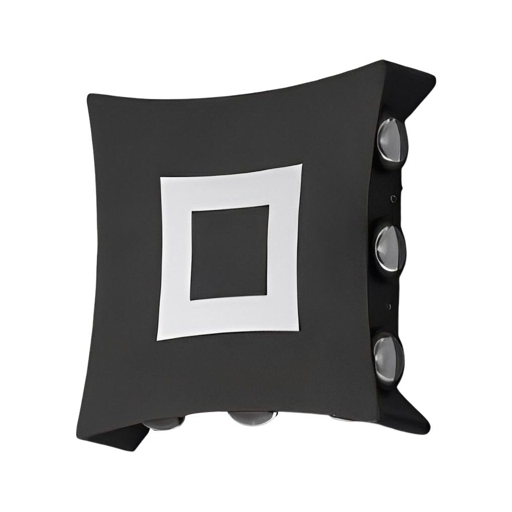 Unique Star Up and Down Lighting LED Waterproof Black Modern Wall Lamp - Lumpaz