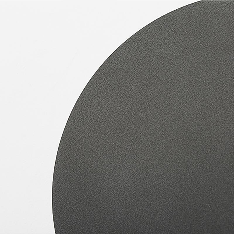 Flat Square Round LED Waterproof Black Modern Outdoor Wall Lights Wall Lamp - Lumpaz