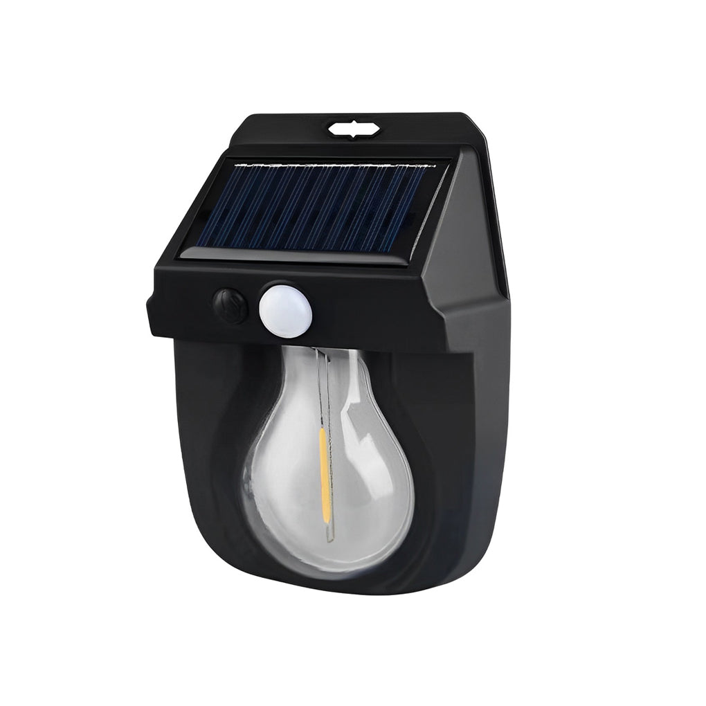 Waterproof Tungsten Bulb Intelligent Three Modes Modern Solar Wall Lights - Lumpaz