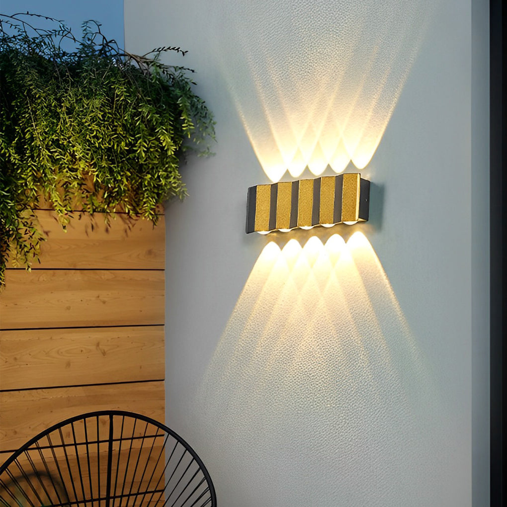 Creative LED Up and Down Light Waterproof Modern Wall Washer Lights - Lumpaz