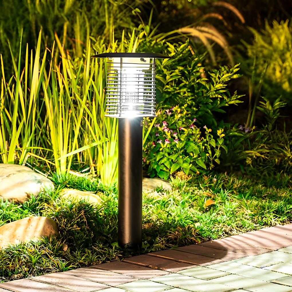Waterproof USB Solar Bug Zapper Mosquito Killer Lamp Garden Lights - Lumpaz