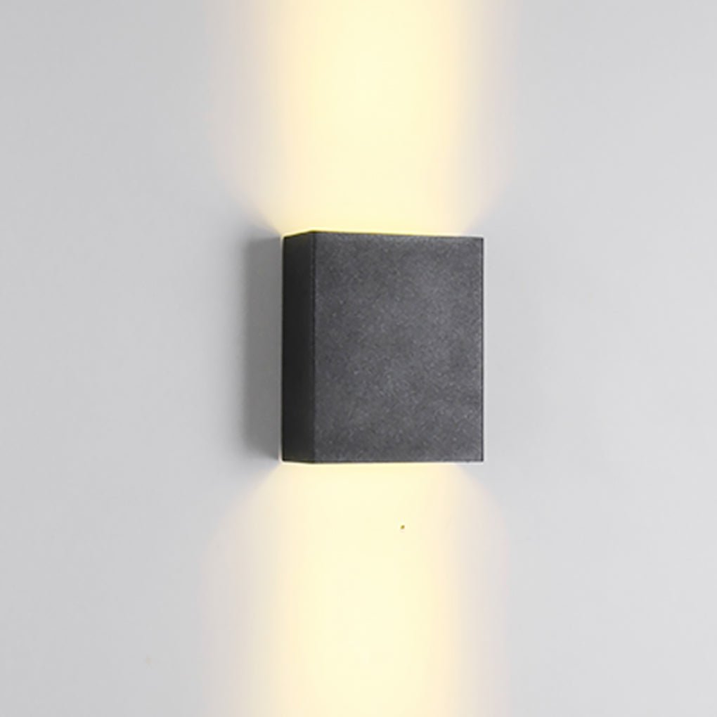 Rectangular Waterproof Up Down Lighting Led Modern Wall Washer Lights - Lumpaz