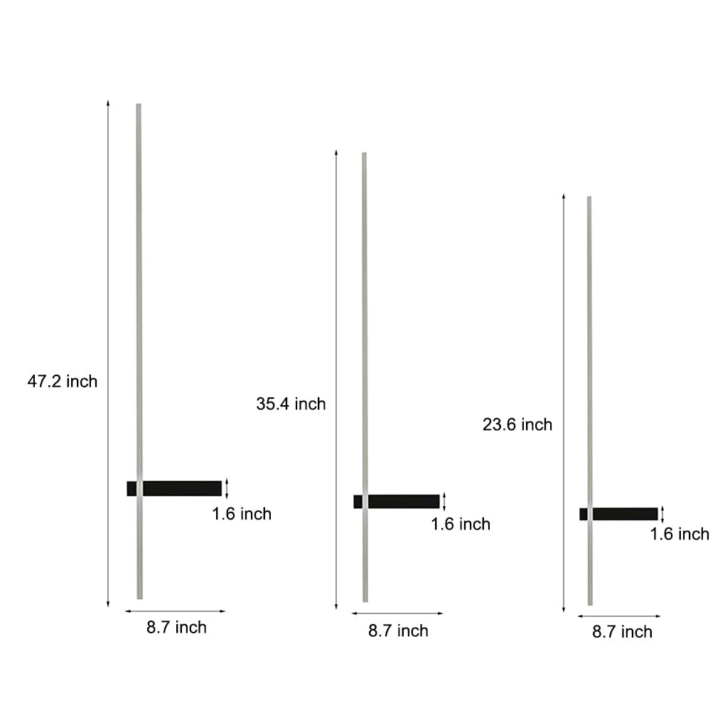 Interlaced Line Strips Waterproof Led Black Modern Outdoor Wall Lights - Lumpaz
