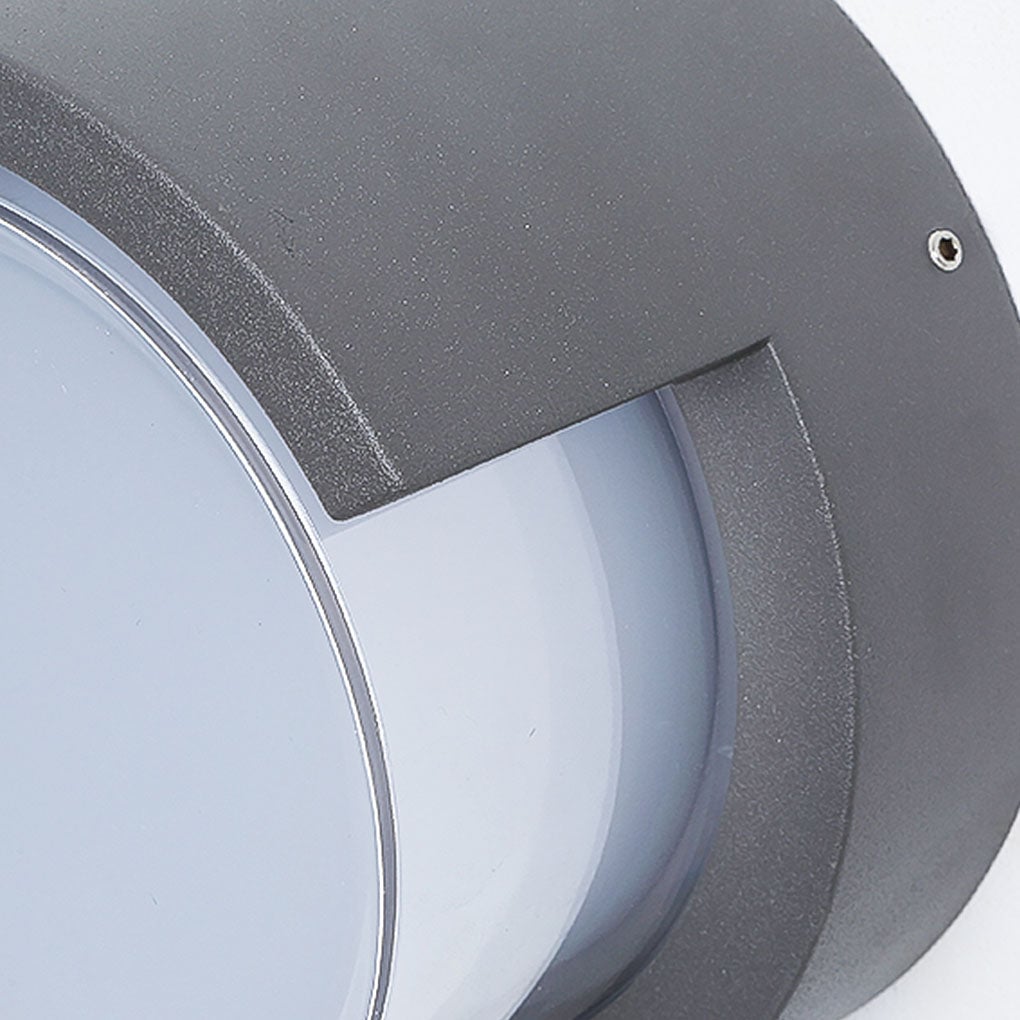 Modern Outdoor Round Square Waterproof Wall Light for Villa Garden Balcony Door Front - Lumpaz