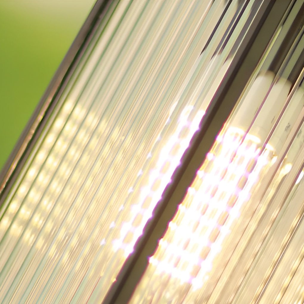 Outdoor Waterproof Creative Glass Shade Brown Retro Exterior Wall Lights - Lumpaz