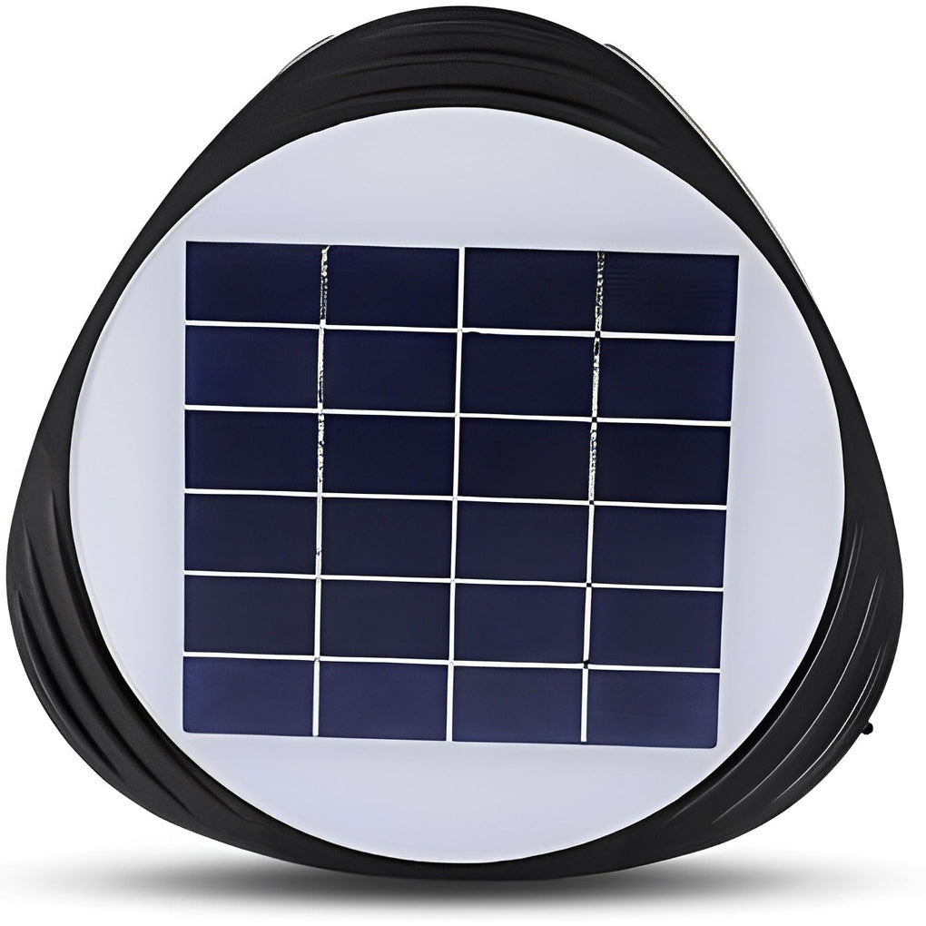 Waterproof Dimmable LED Black Modern Solar Outdoor Wall Lights Wall Lamp - Lumpaz