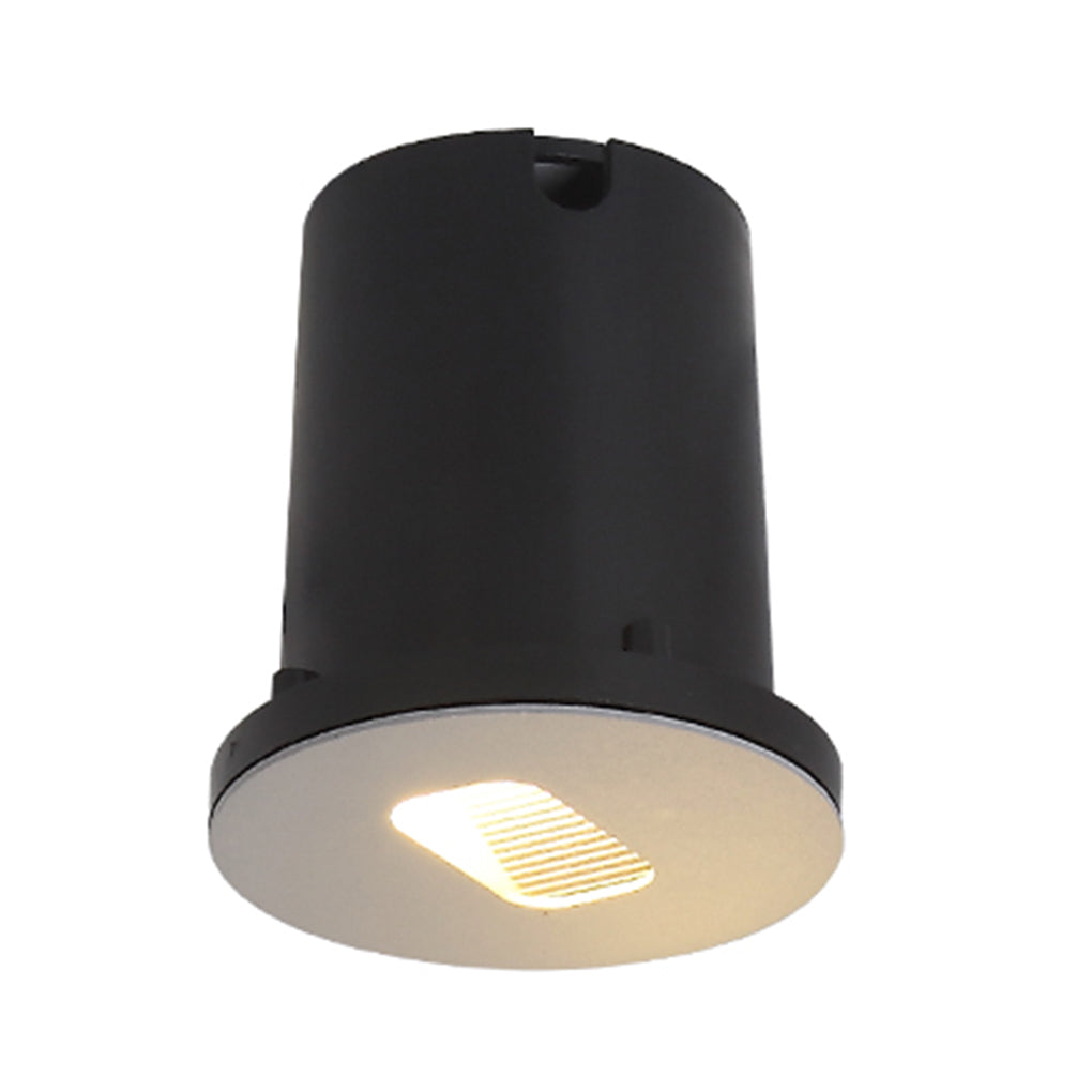 Round Square LED Modern Waterproof Outdoor Step Lights Stairway Sconces - Lumpaz
