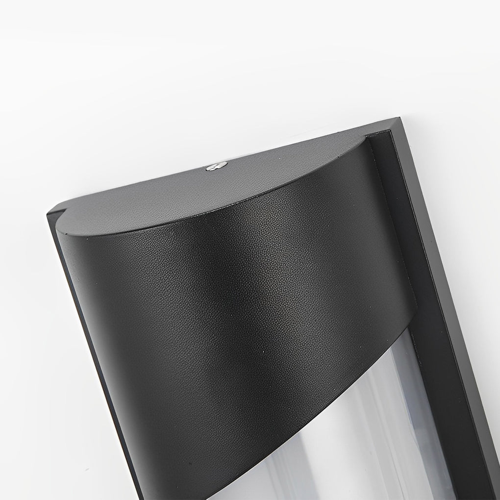Creative Waterproof LED Black Modern Outdoor Wall Lamp Exterior Lights - Lumpaz
