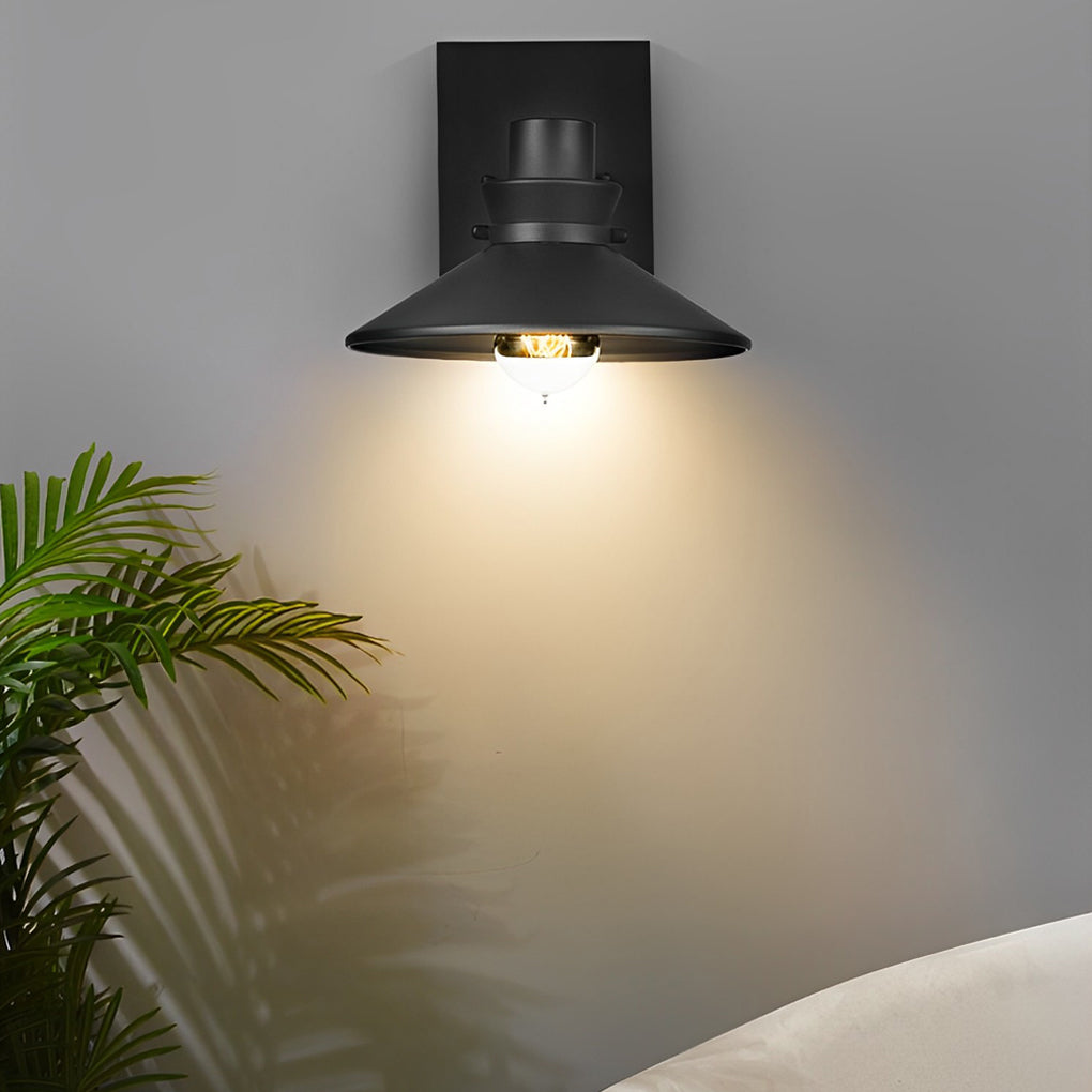 Minimalist Waterproof Black European-style Wall Lamp Exterior Lights - Lumpaz