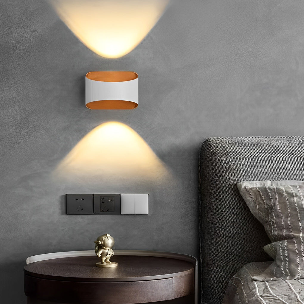 Unique Up and Down Lighting LED Waterproof Modern Exterior Wall Lights - Lumpaz