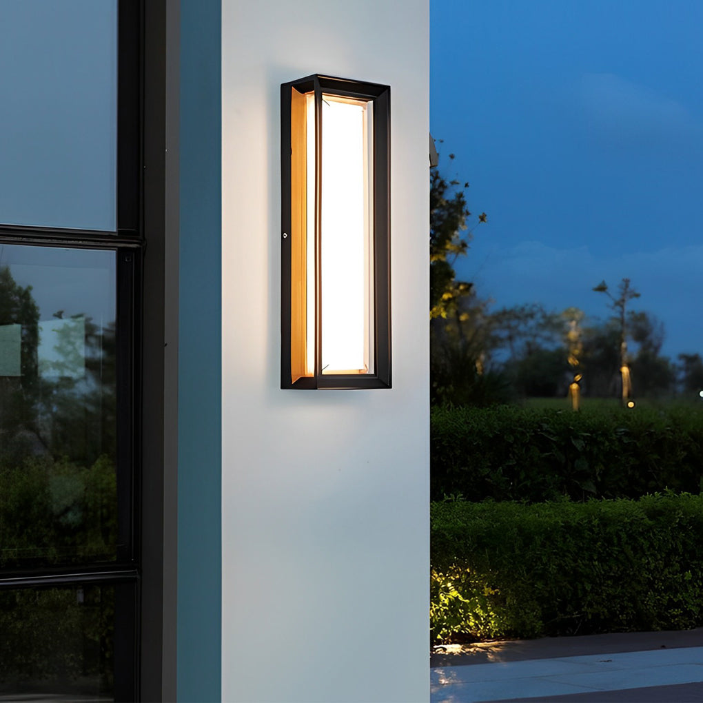 Minimalist Waterproof Creative Aluminum Modern Outdoor Wall Light - Lumpaz