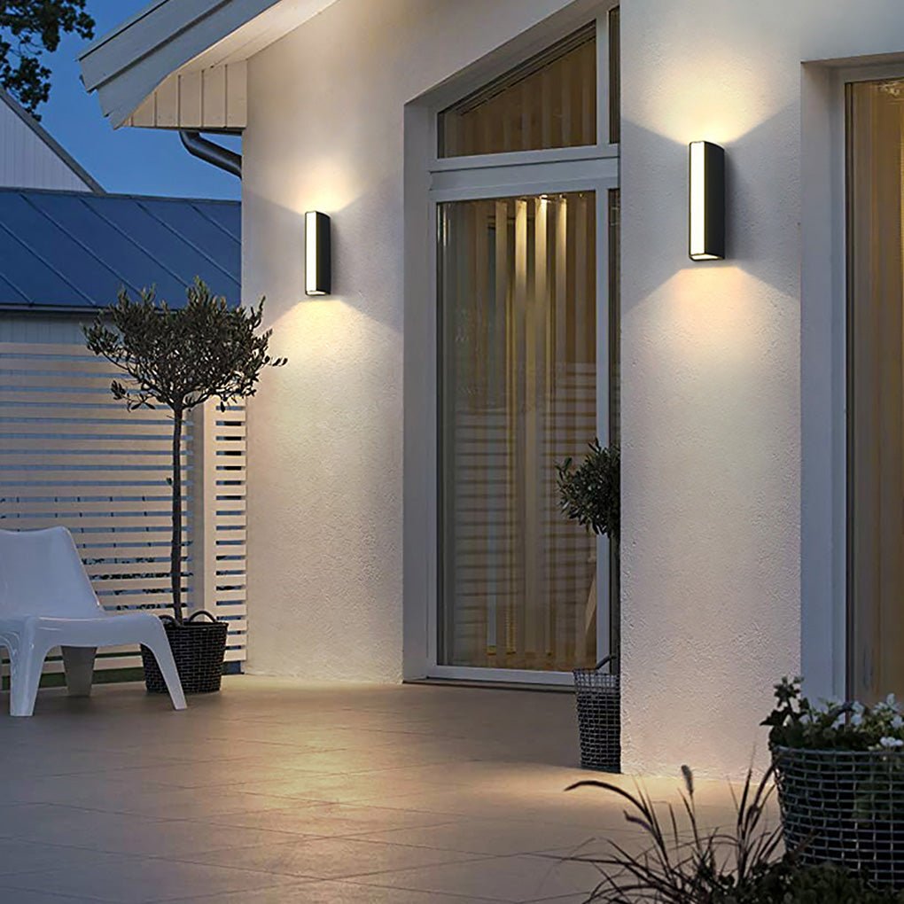 Outdoor Waterproof LED Exterior Wall Lights for Courtyard Garden Fence Decorative - Lumpaz