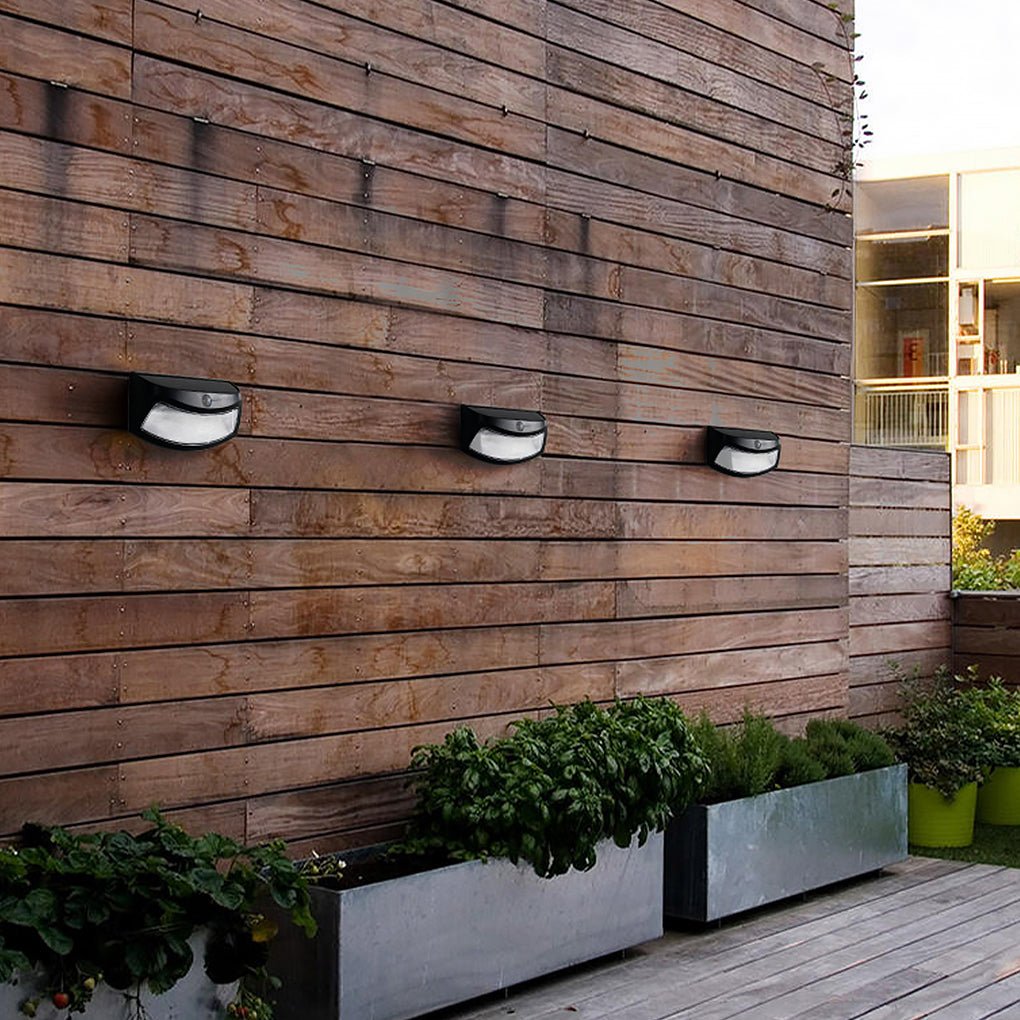 Intelligent Light Control Human Motion Sensor Solar Outdoor LED Wall Light - Lumpaz
