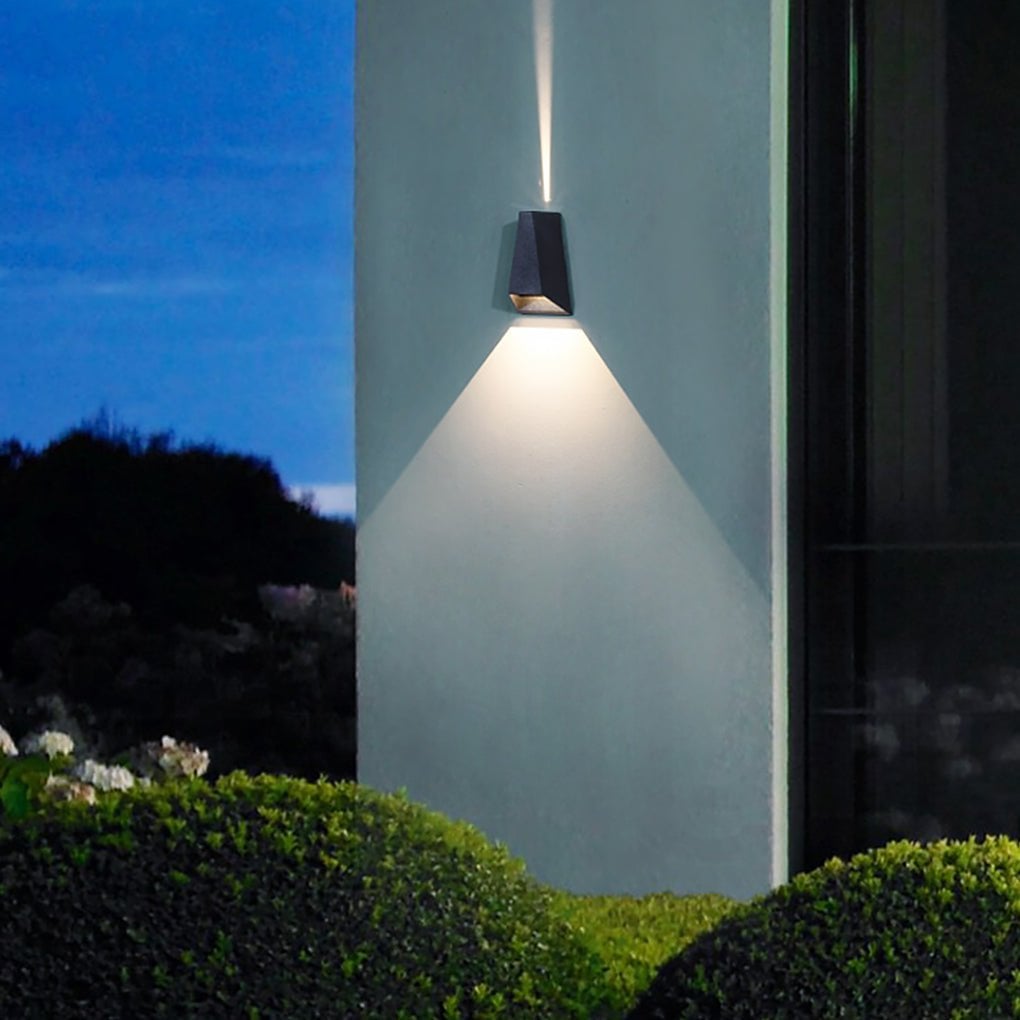 Up and Dwon Lighting LED Waterproof Black Creative Modern Porch Lights - Lumpaz