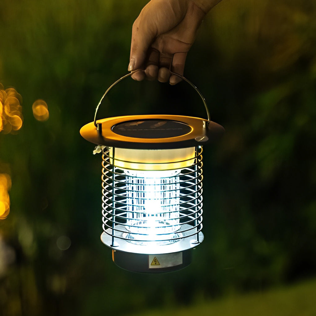 Waterproof USB Solar Bug Zapper Mosquito Killer Lamp Garden Lights - Lumpaz