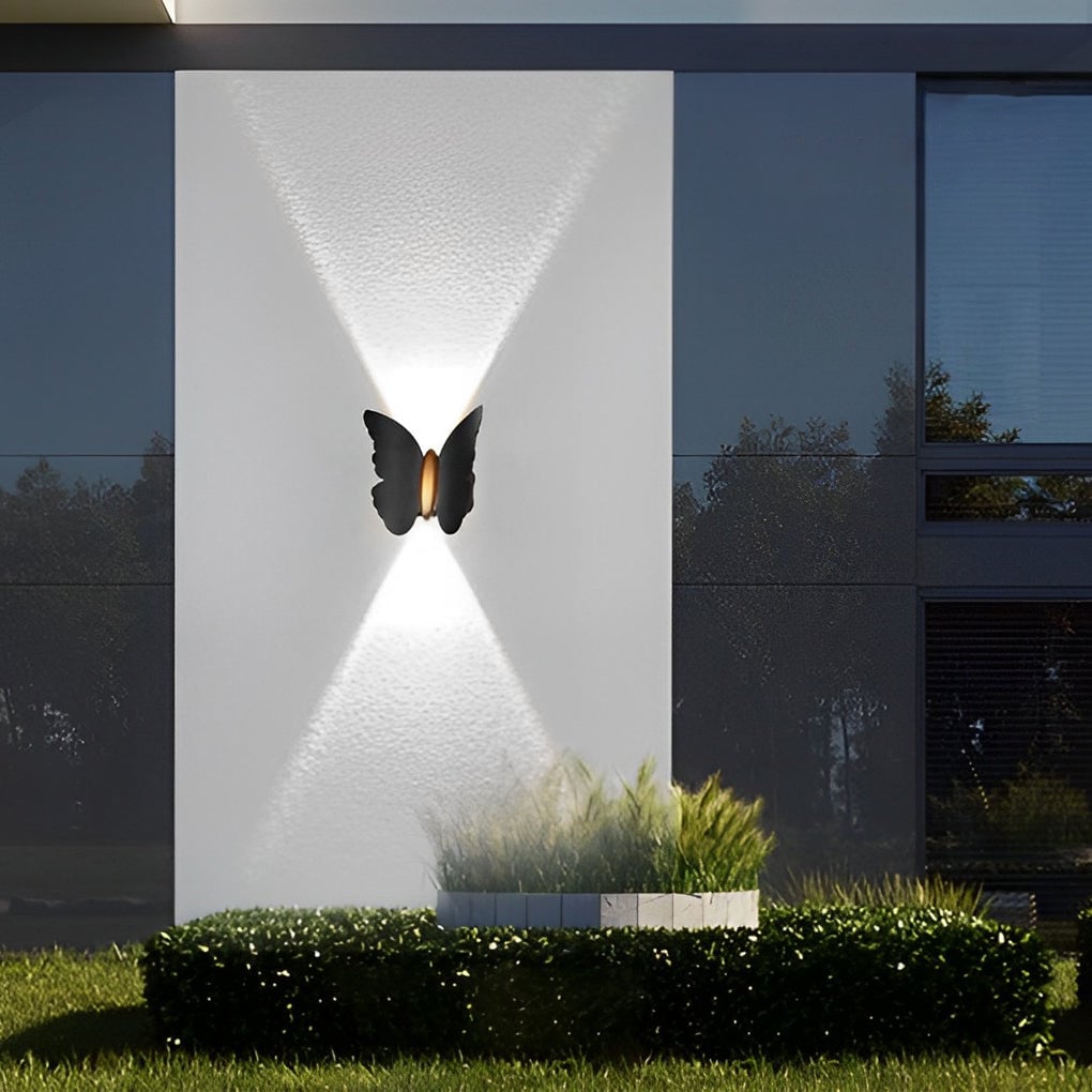 Butterflies Up and Down Light LED Waterproof Outdoor Wall Washer Lights - Lumpaz