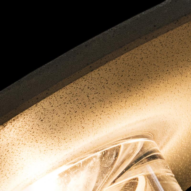 Round Concrete LED Waterproof Gray Modern Outdoor Wall Lights Porch Lights - Lumpaz