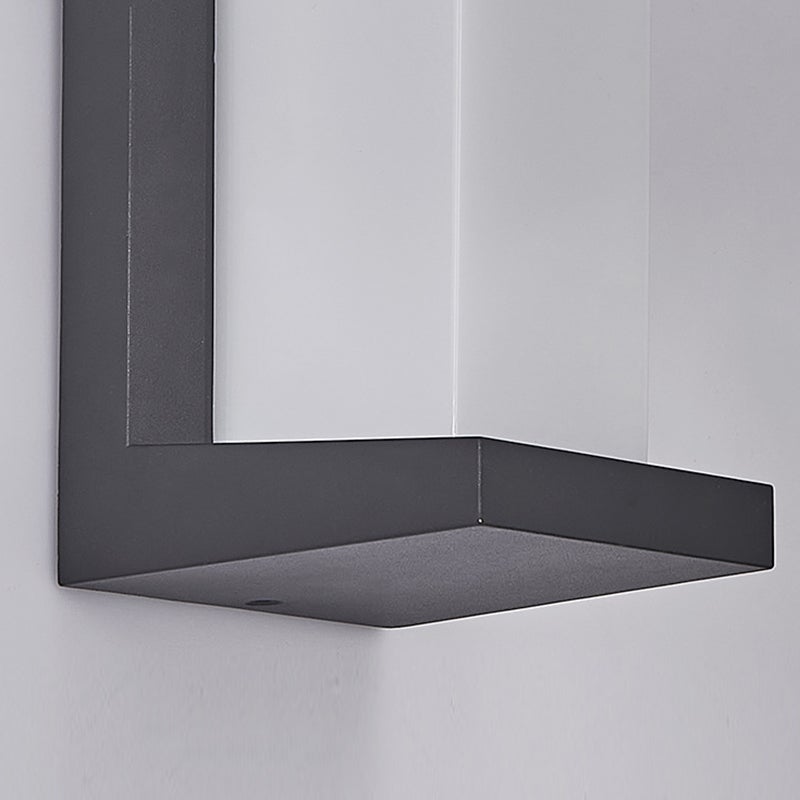 Creative Geometric Waterproof Black Modern Outdoor Wall Lights Wall Lamp - Lumpaz