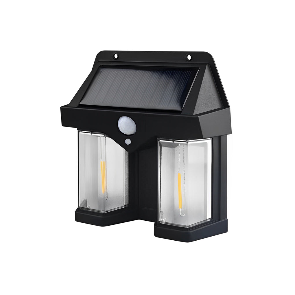Waterproof Tungsten Bulb Intelligent Three Modes Modern Solar Wall Lights - Lumpaz