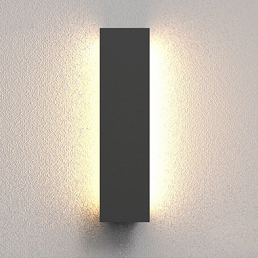 Outdoor Modern Waterproof Long Strip Bright LED Wall Light for Villa Courtyard - Lumpaz