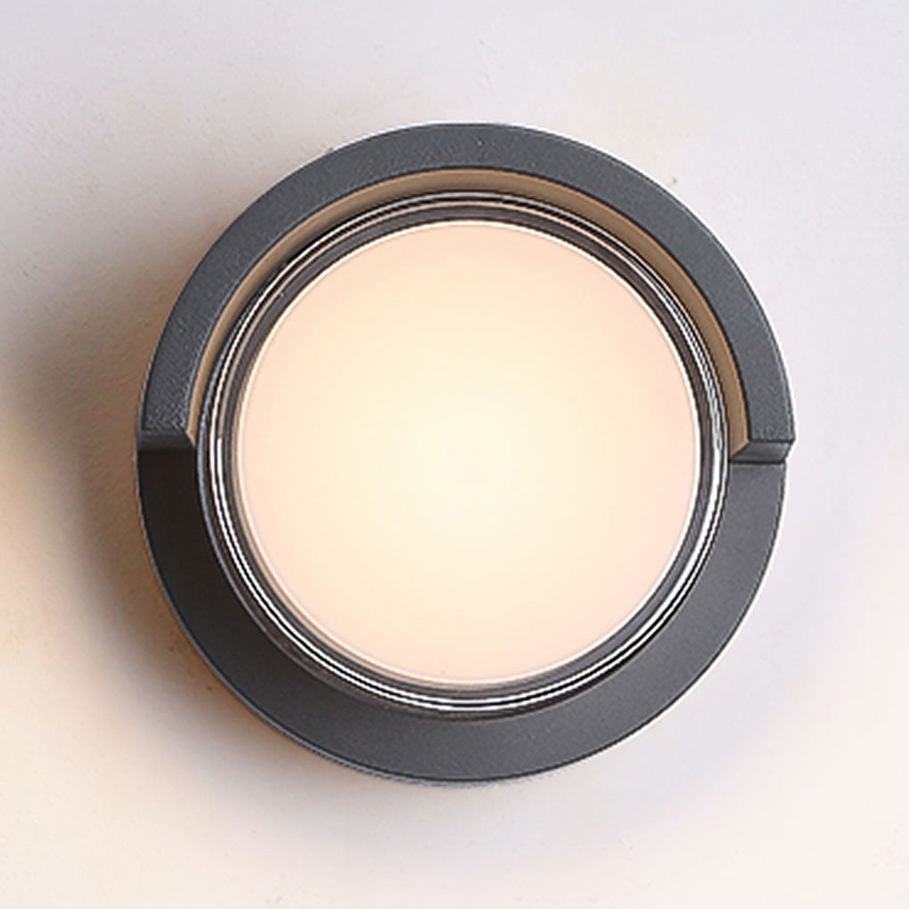 Modern Outdoor Round Square Waterproof Wall Light for Villa Garden Balcony Door Front - Lumpaz