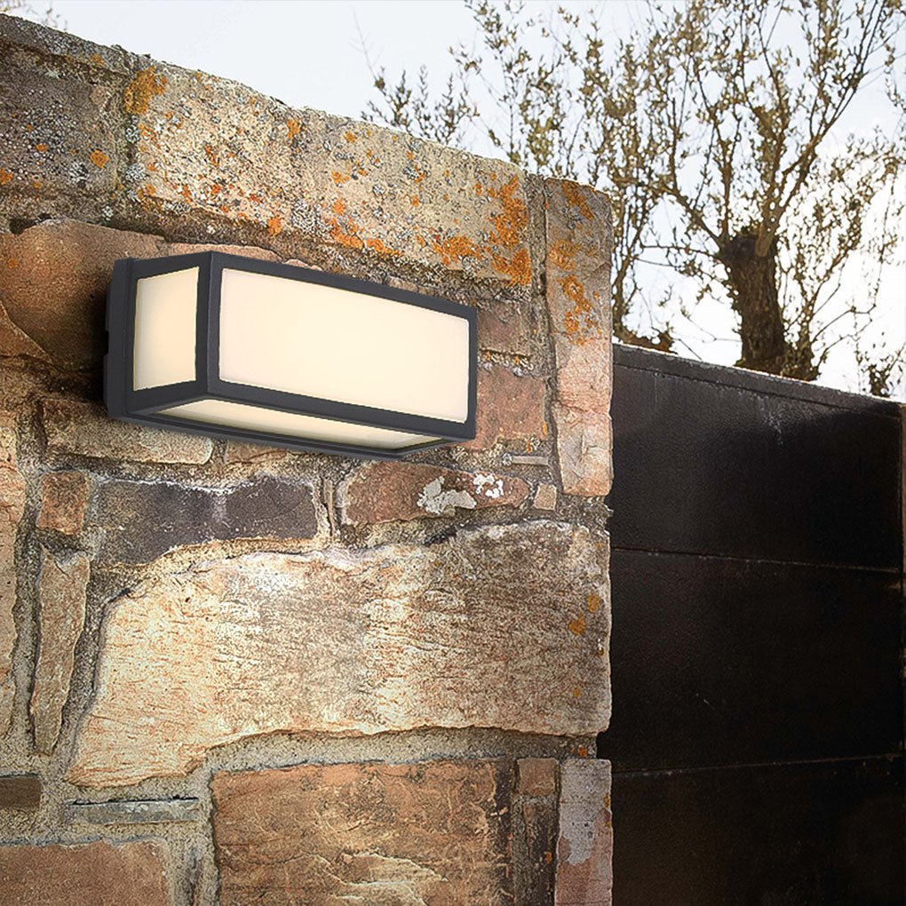 Unique Double-layer Lampshade Waterproof Outdoor LED Wall Lamp for Villa Courtyard Balcony - Lumpaz