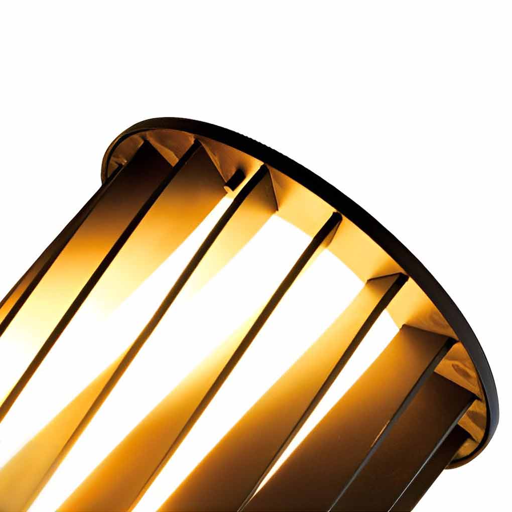Creative Twisted Waterproof LED Modern Outdoor Wall Lamp Plug in Wall Lights - Lumpaz