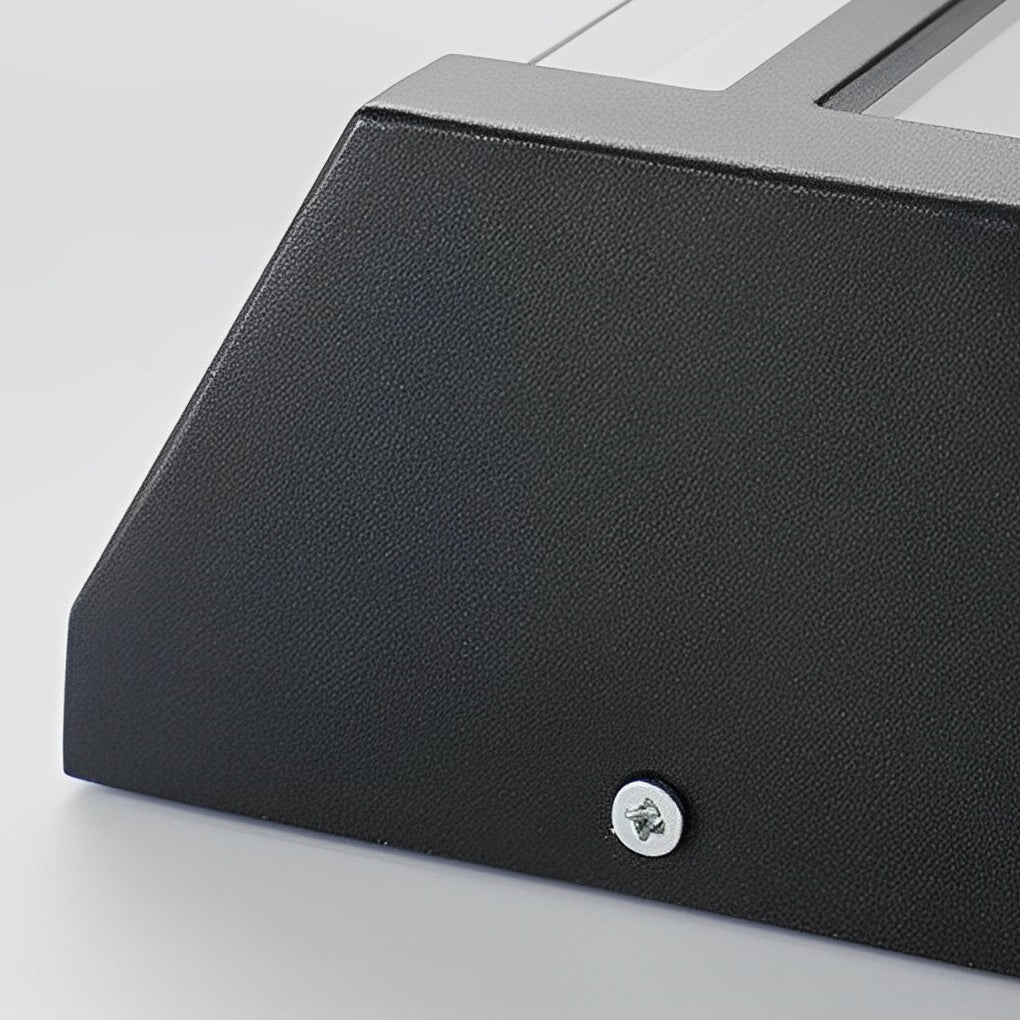 Waterproof Double Acrylic Shade LED Black Modern Outdoor Wall Lights - Lumpaz