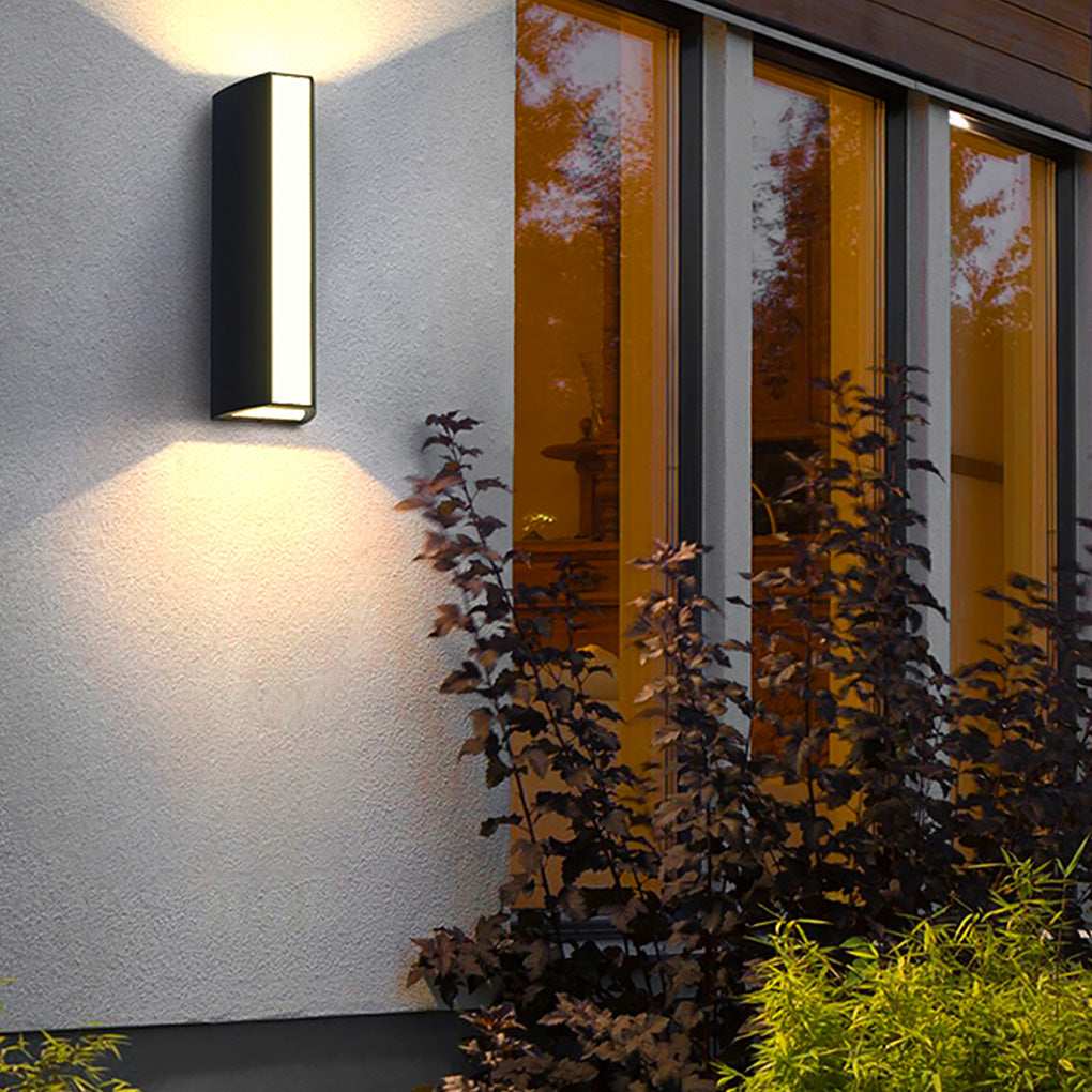 Outdoor Waterproof LED Exterior Wall Lights for Courtyard Garden Fence Decorative - Lumpaz