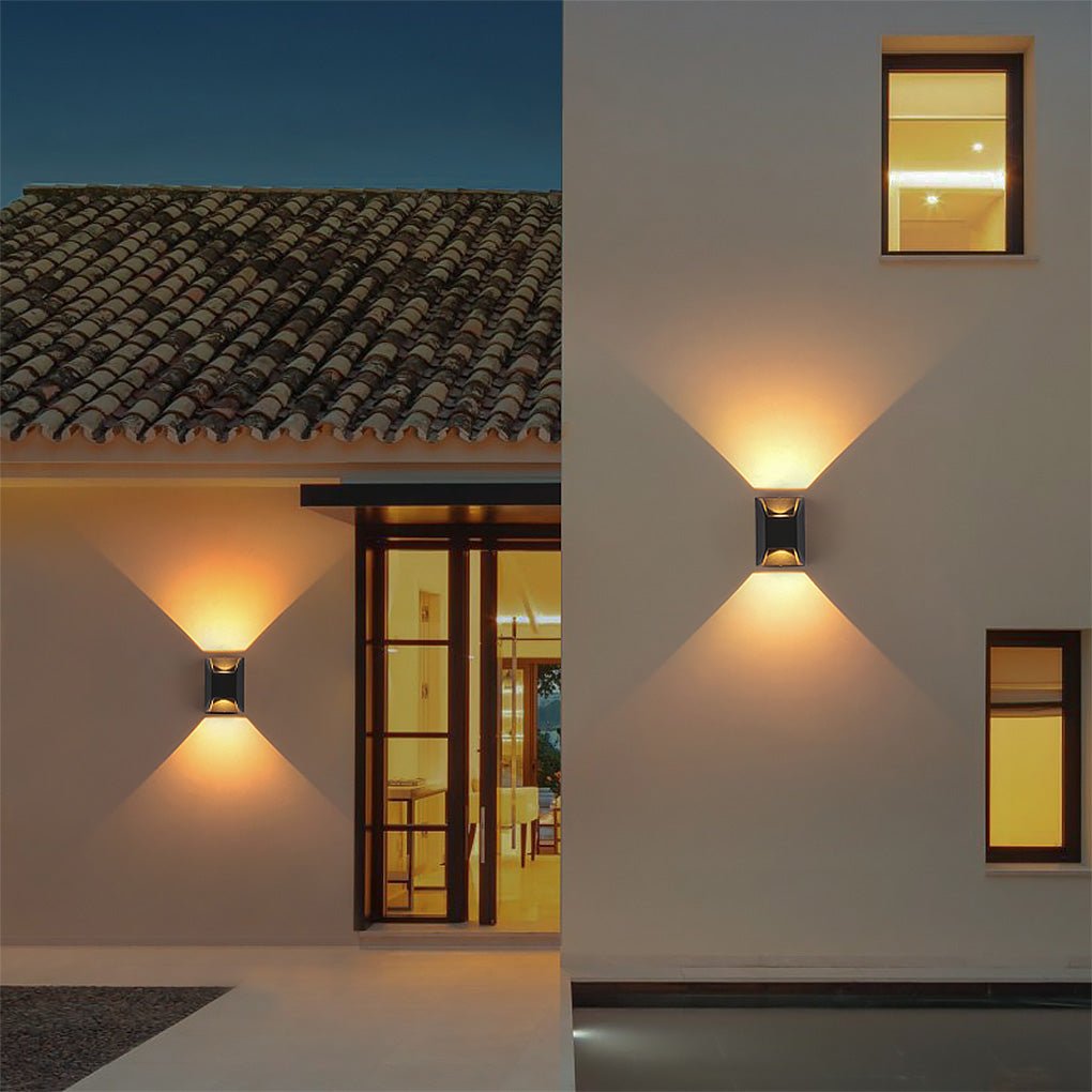 Outdoor Waterproof LED Wall Light for Villa Foyer Garden Corridor Balcony - Lumpaz