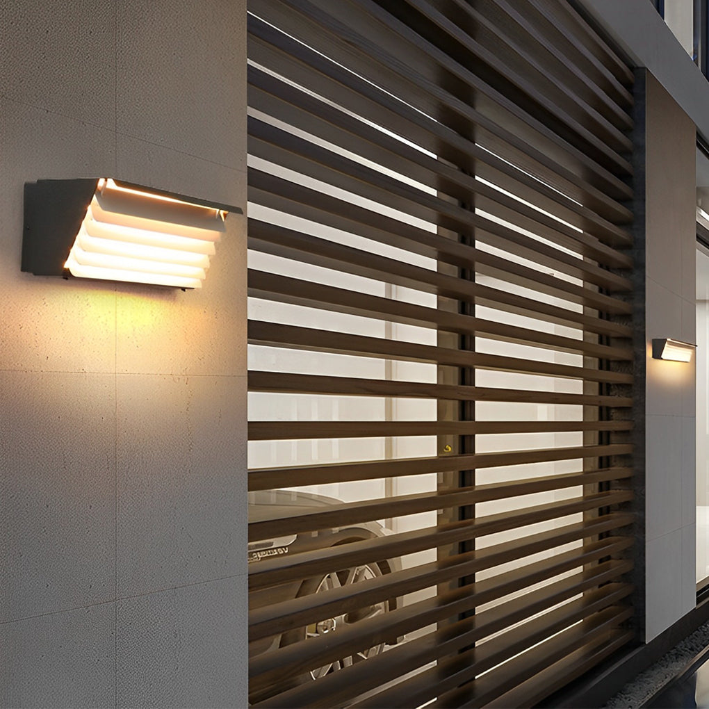 Creative Waterproof LED Modern Outdoor Wall Lamp Wall Sconce Lighting - Lumpaz
