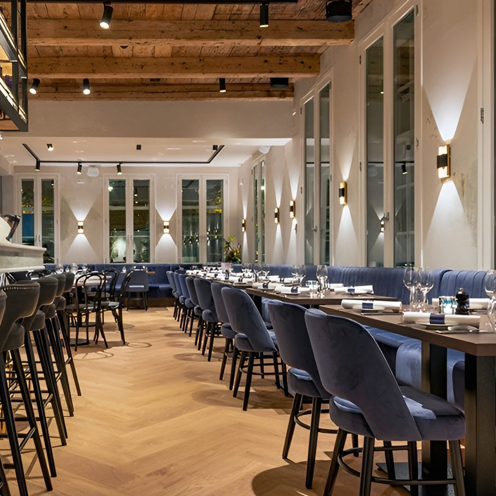 LED Up and Down Lights COB Waterproof Metal Modern Outdoor Wall Lamps - Lumpaz