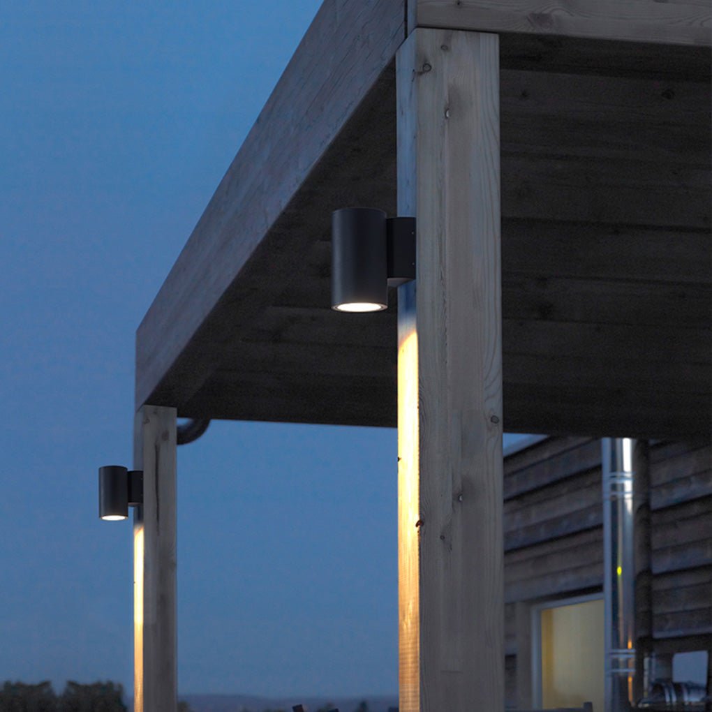Round up and down Lighting LED Waterproof Modern Outdoor Wall Lights - Lumpaz