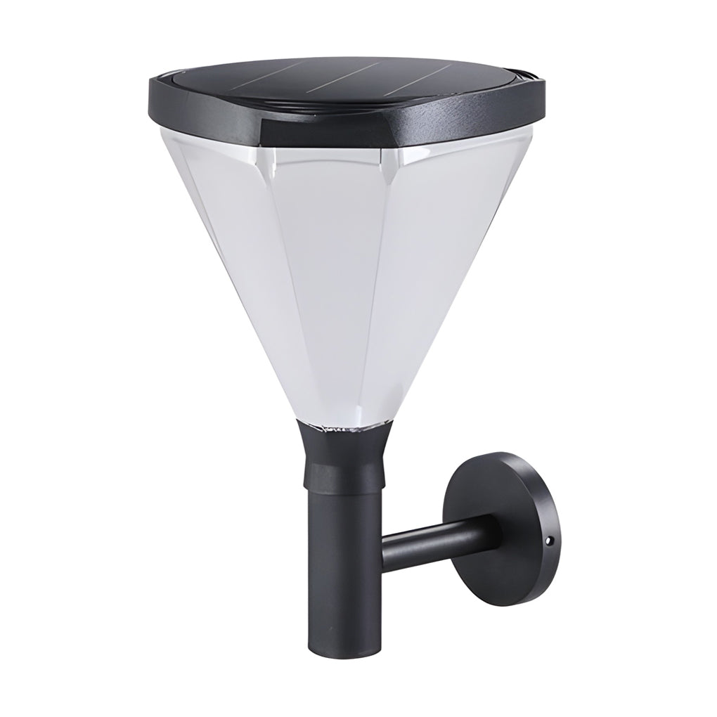 Geometric Waterproof LED Modern Outdoor Plug in Wall Lamp Wall Sconce Lighting - Lumpaz
