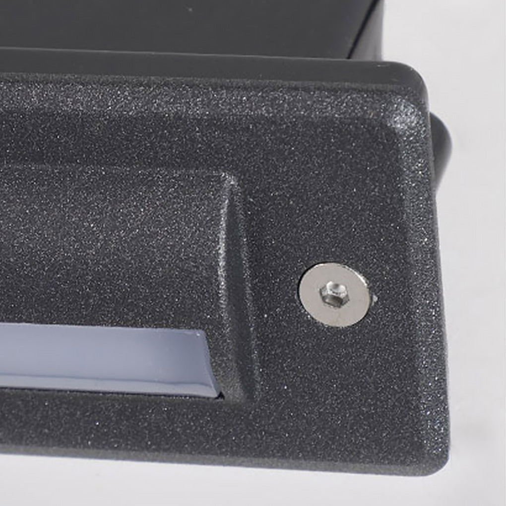 Long Strip Embedded Wall Light Corner Lights for Outdoor Garden Steps - Lumpaz