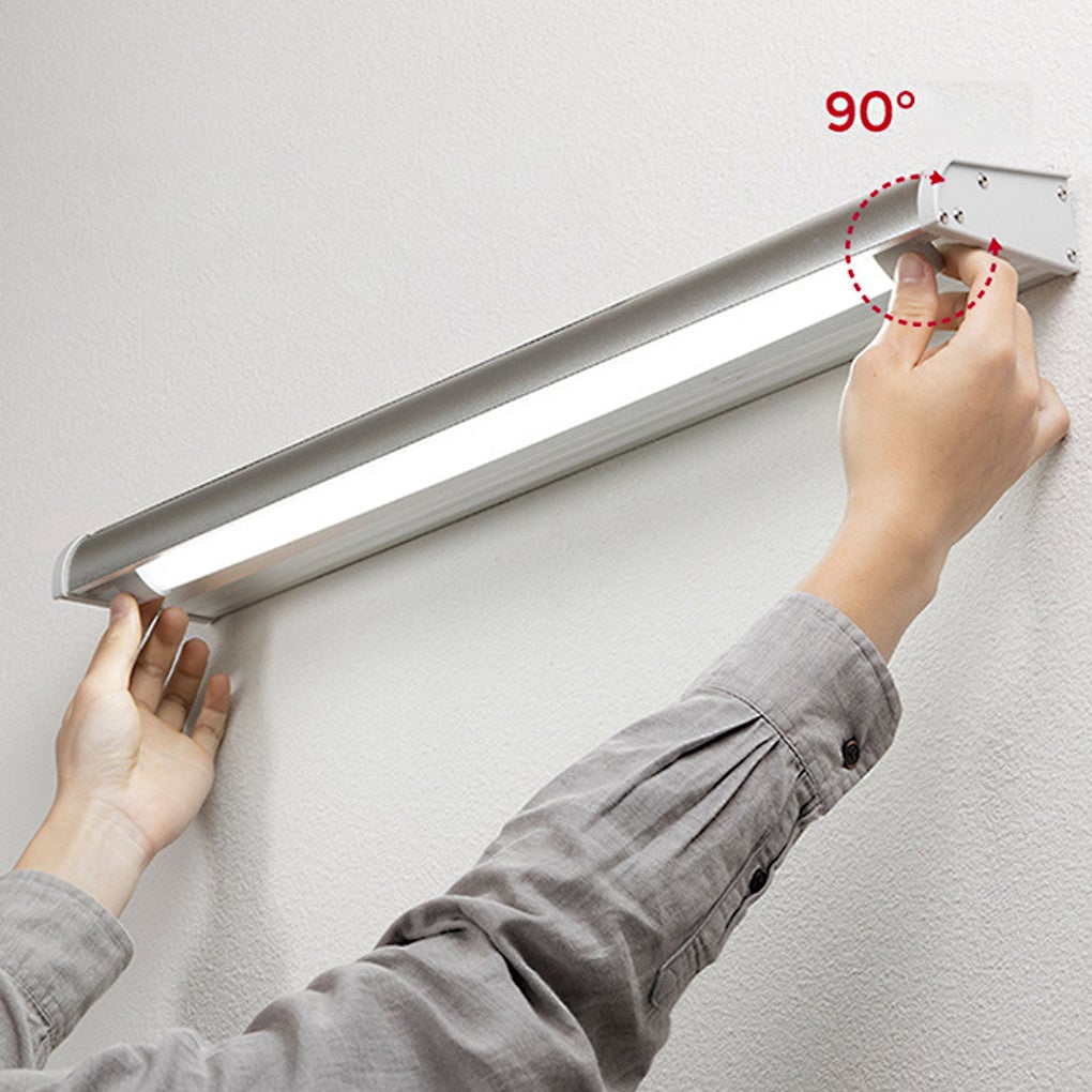 Rectangular Adjustable Waterproof LED Modern Signboard Solar Wall Lamp - Lumpaz
