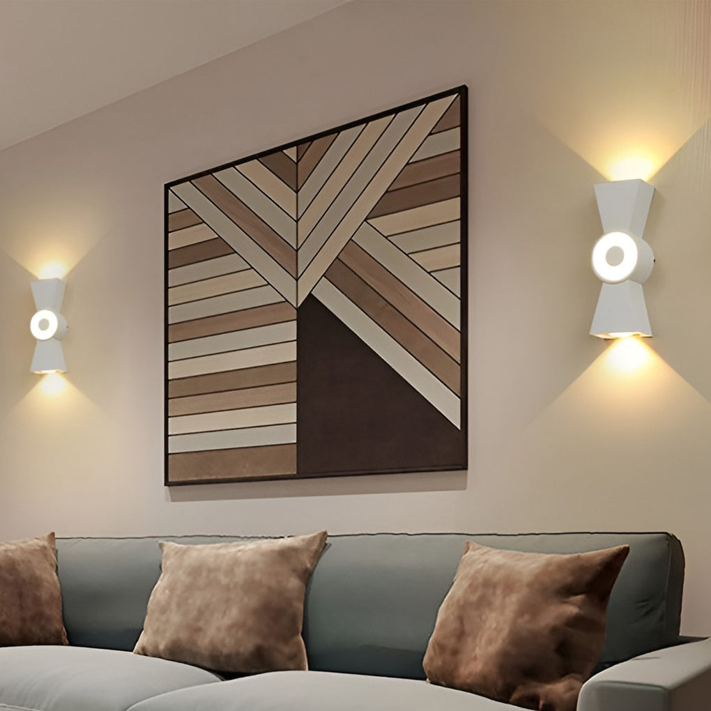 LED Up and Down Lights Waterproof Modern Wall Washer Light Wall Lamp - Lumpaz
