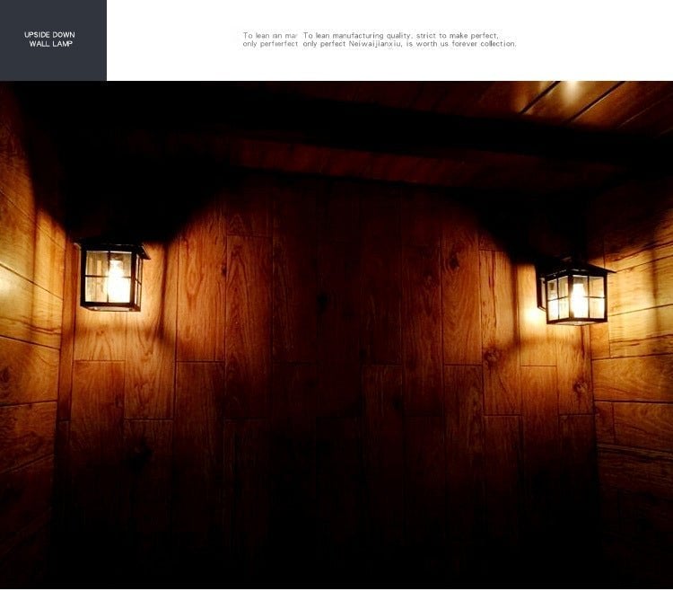 Minimalist Square Glass Lampshade Waterproof Modern Outdoor Lanterns - Lumpaz