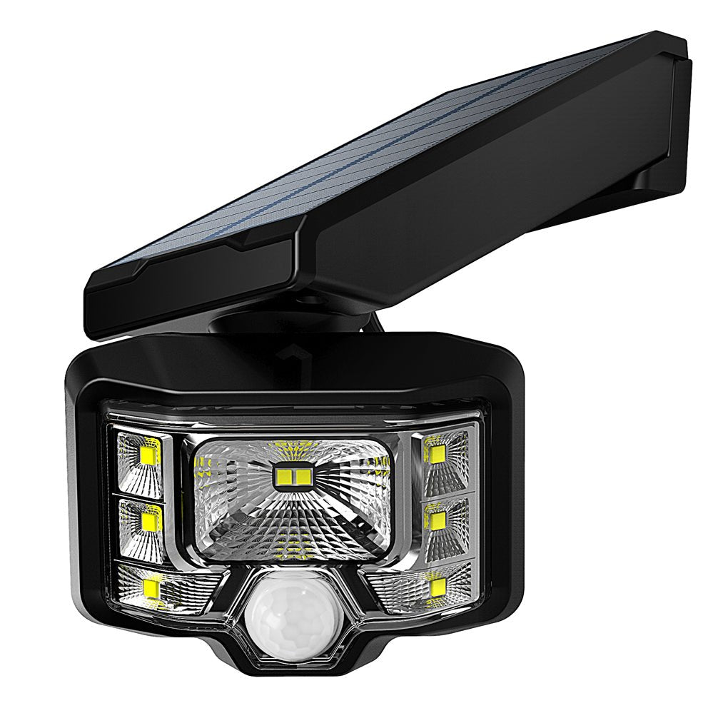 Adjustable Solar Outdoor Wall Lamp LED Spotlight Motion Sensor Wall Lights - Lumpaz