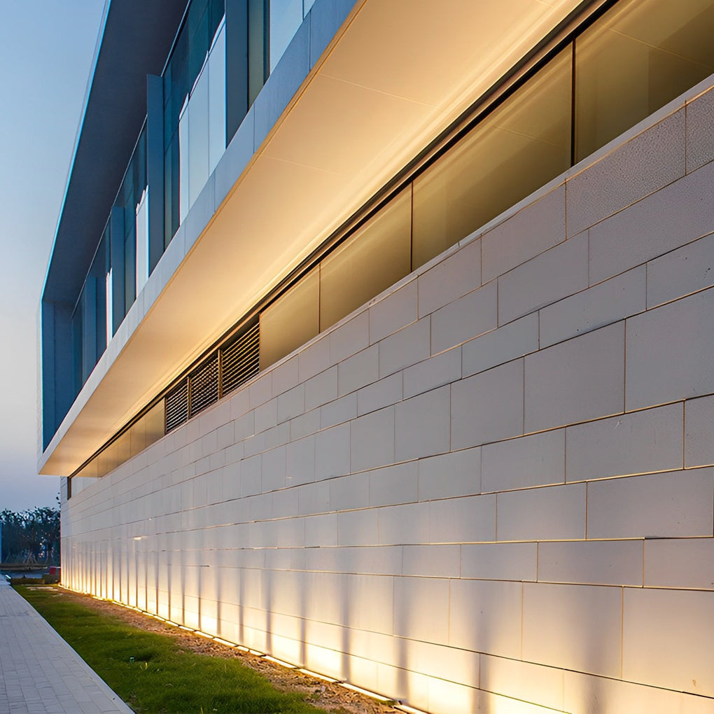 LED Strip Linear Waterproof DC24V Recessed Outdoor Wall Washer Lights - Lumpaz