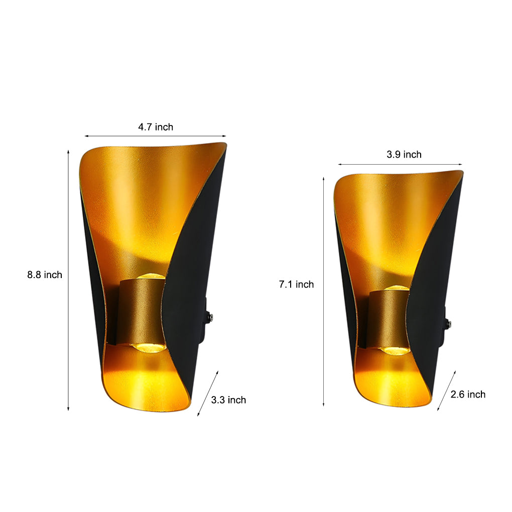 Unique Creative Up and Down Lights Outdoor Wall Lights Waterproof Wall Sconces Wall Lamp - Lumpaz