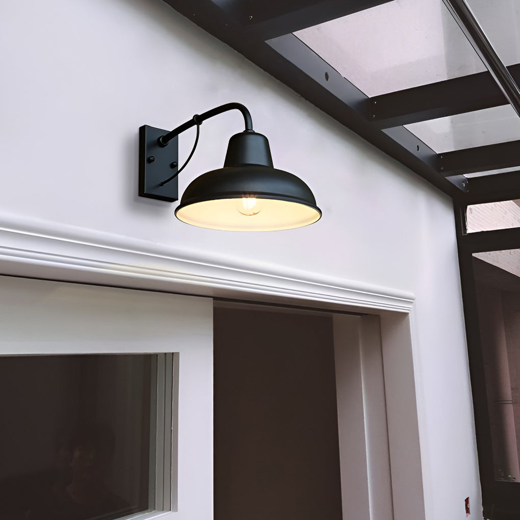 Vintage Trumpet Shaped LED Waterproof Retro Outdoor Wall Lights Wall Lamp - Lumpaz