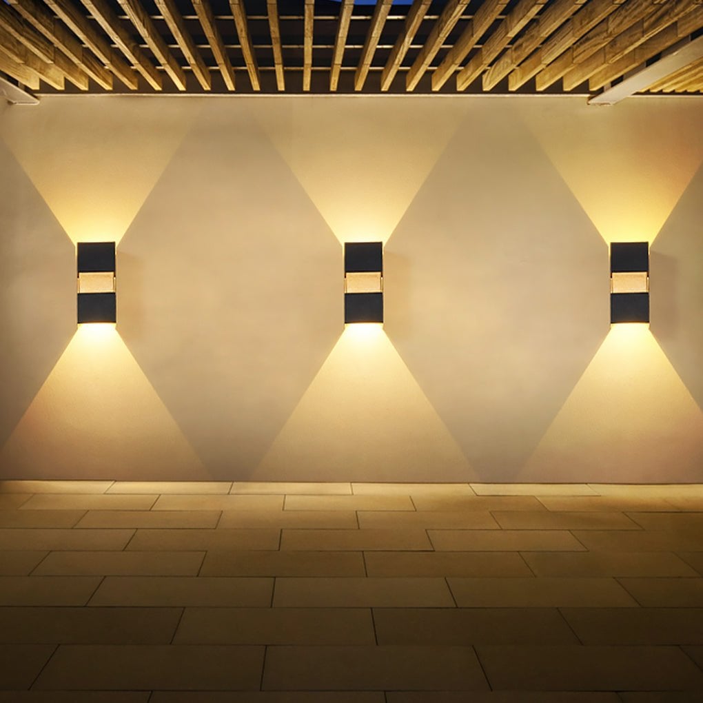 Modern Minimalist Outdoor LED Waterproof Wall Light for Villa Balcony Aisle Lighting - Lumpaz