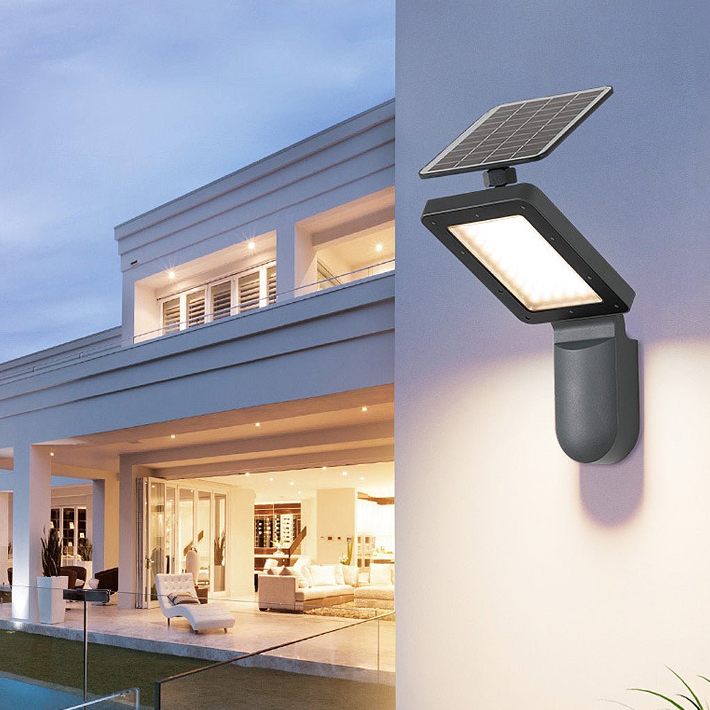 Creative Outdoor Wall Lights Solar Wall Lamp LED Wall Sconce Lighting - Lumpaz