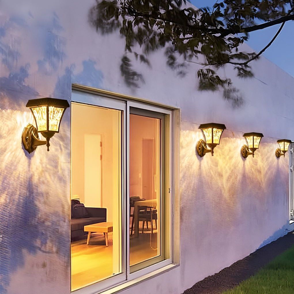 Waterproof LED Smart Touch Switch Modern Outdoor Plug in Wall Sconce Lighting - Lumpaz