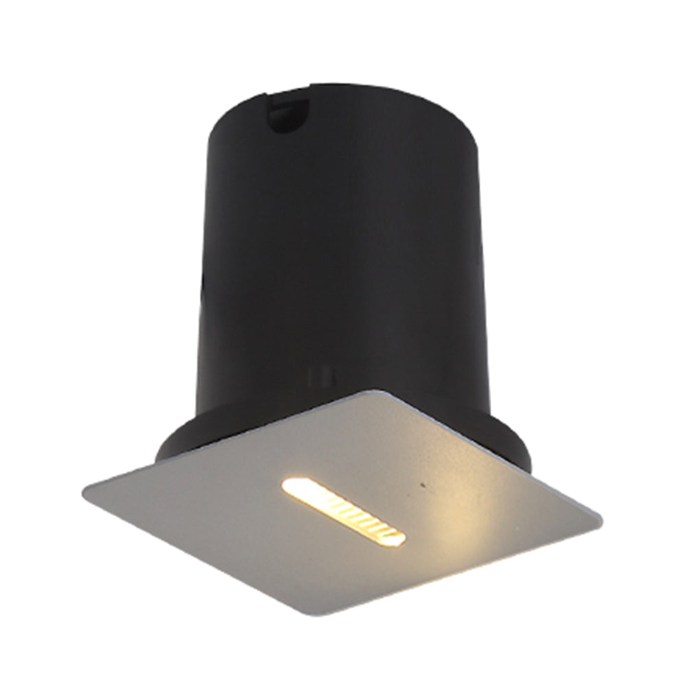 Round Square LED Modern Waterproof Outdoor Step Lights Stairway Sconces - Lumpaz
