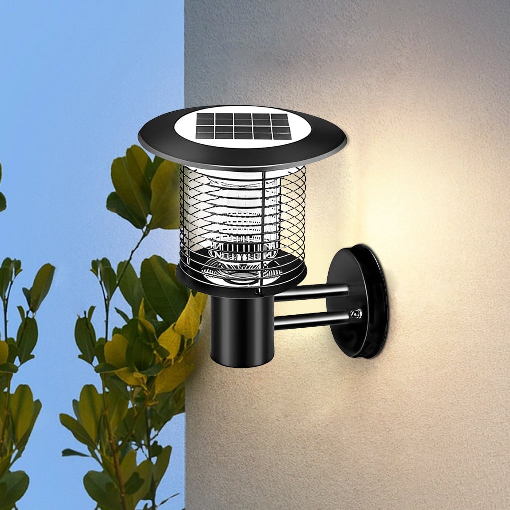Waterproof USB Solar Bug Zapper Mosquito Killer Lamp Garden Lights - Lumpaz