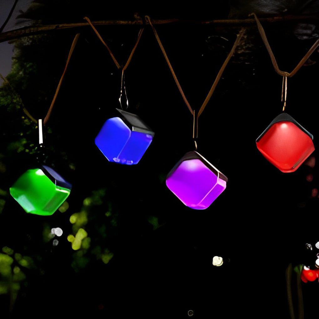 2Pcs Waterproof LED Multi Color Light Modern Solar Wall Washer Light - Lumpaz
